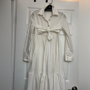 White Maxie dress